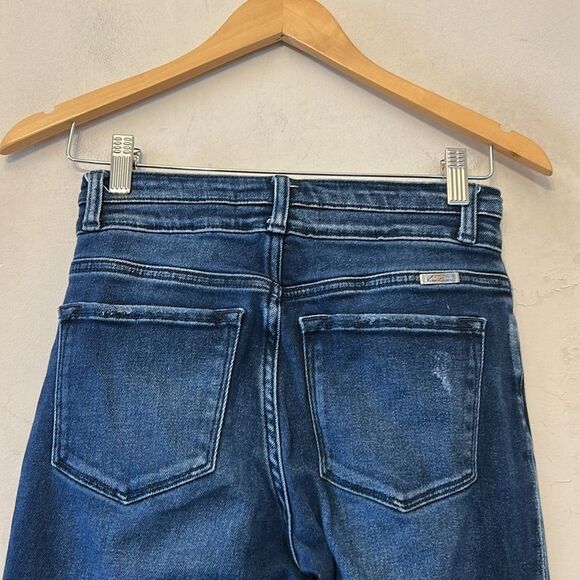 Kancan distressed hem denim ankle jeans Size 3 EUC - Picture 5 of 9